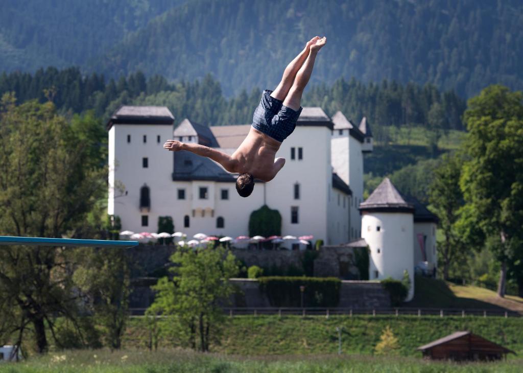Bio-Bauernhof Reitmayrgut Goldegg im Pongau Exterior foto